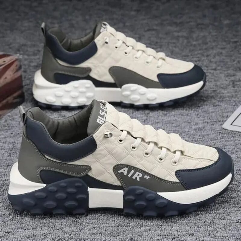 Men's Korean Style High Top Fashion Casual Shoes (Boots ) - Image 3