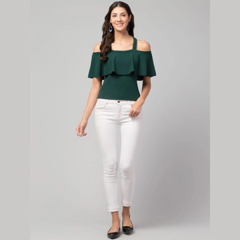 Airbiter Collection Women's Cotton Blend Solid Tops