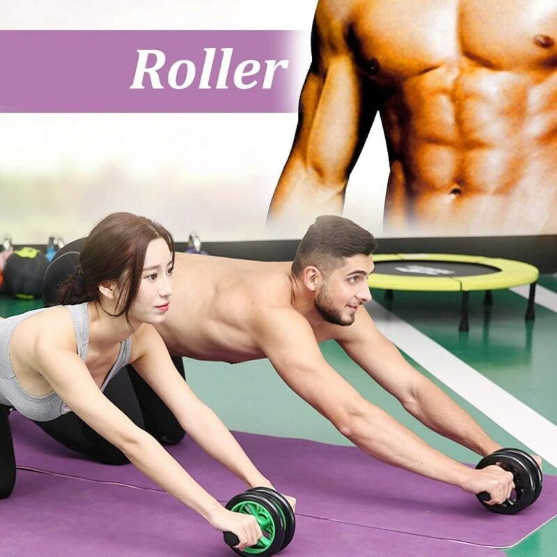 Ab Roller with Knee Mat - Image 5