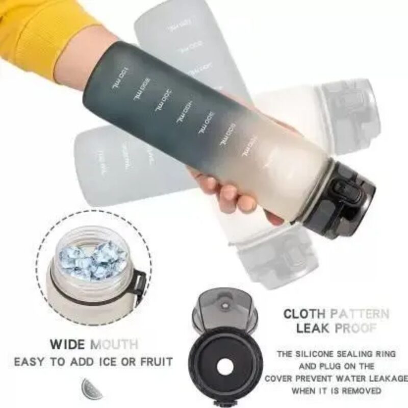 Sport Print Water Bottle Gym Water Bottle - Image 4