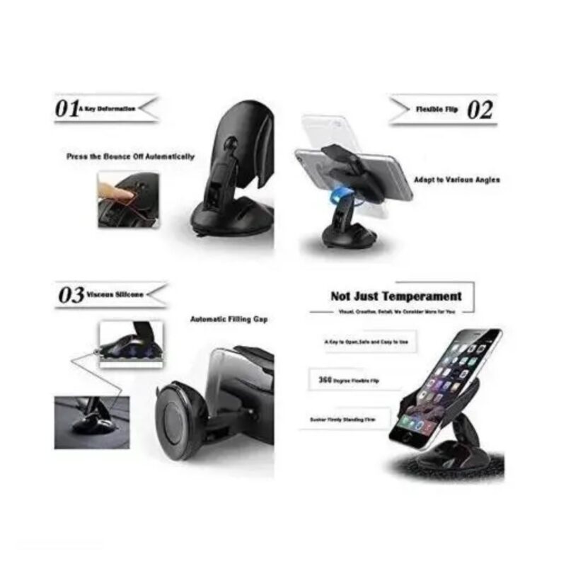 Multifunctional Car Mobile Holder for Dashboard - Image 2