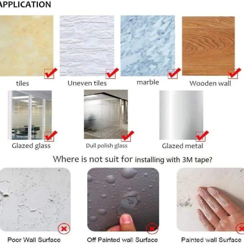 Watreproof Hanging Hook Sticker (Pack of 10) - Image 3
