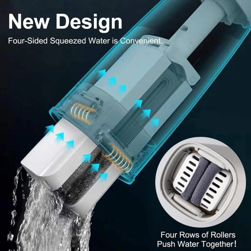 Portable Mini Mop Home Kitchen Cleaning Tool - Image 4