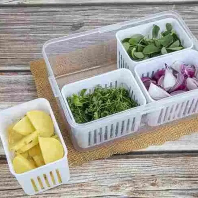 Kitchen Scallion Storage Box Pack of 2 - Image 2