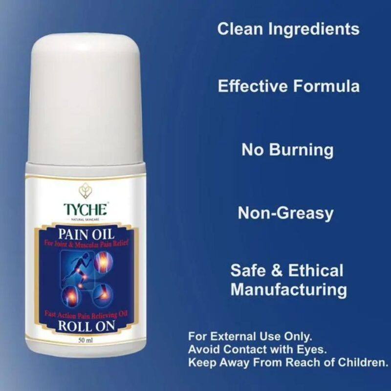 Tyche Pain Oil - Joint & Muscular Pain Relief Oil - Image 3