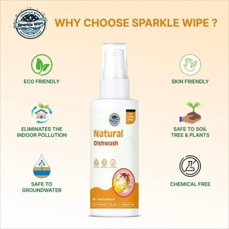 Natural Dishwash For All Hard Stains & Surfaces (Pack of 2) - Image 3