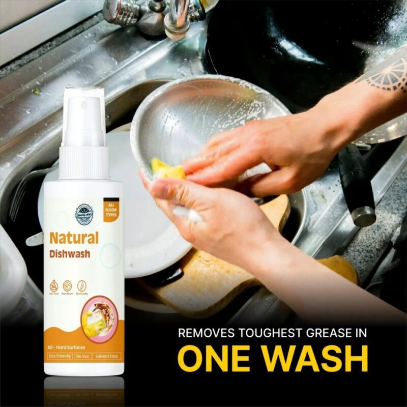 Natural Dishwash For All Hard Stains & Surfaces (Pack of 2) - Image 4