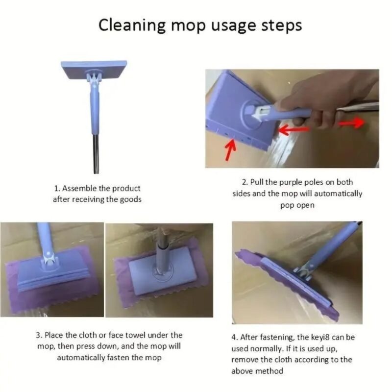 Effortless Dust-Free Cleaning Mop - Image 3