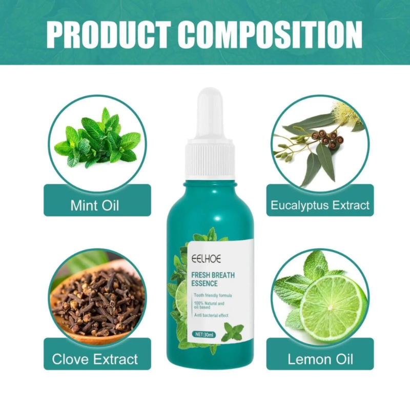 Fresh Breath Essence Breath Care Drop 30ml - Image 2