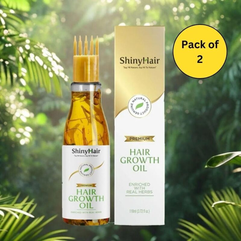 ShinyHair Growth Oil Enriched With Real Herbs